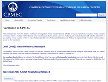 Tablet Screenshot of cpmec.org.au